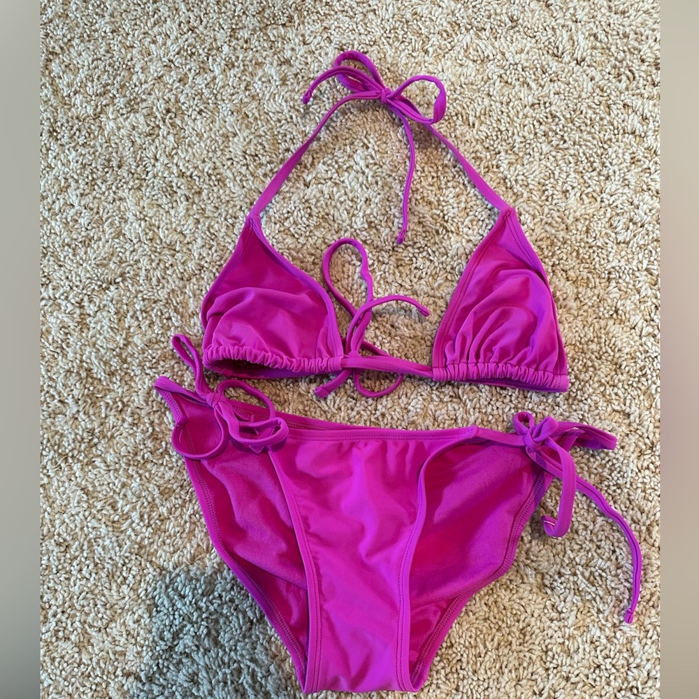 Xhilaration Pink Bikini Swim Set